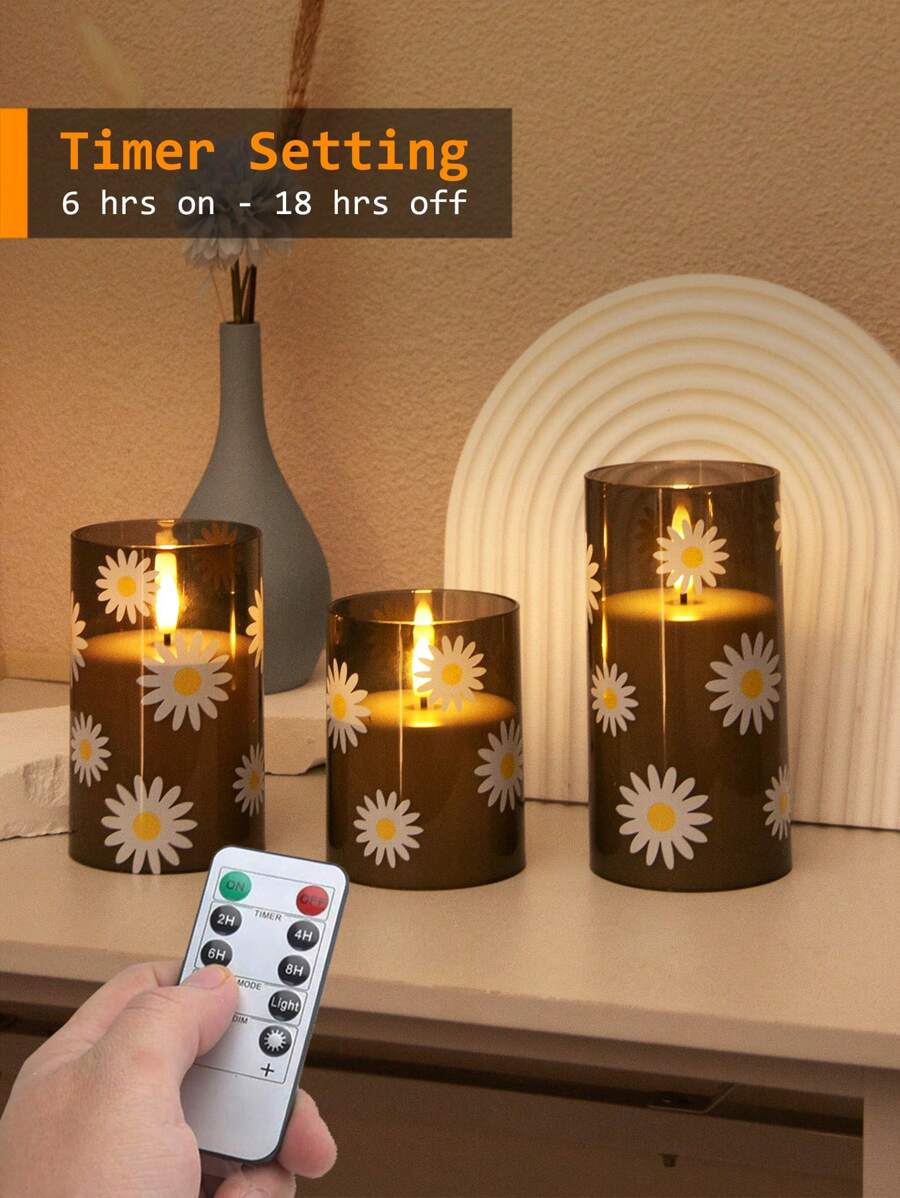 1/2 piezas Velas electrónicas de LED cristalinas, lámparas de linterna sin llama a pilas, lámpara de ambiente para decoración del hogar, bodas, fiestas, cumpleaños, Navidad