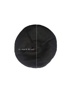 黑色贝雷帽 1 顶，新款复古法式风格，适合春秋季佩戴，送礼佳品 - 黑色 - 查看 6