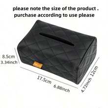 Car Paper Towel Holder, Automotive Tissue Box Facial Napkin Paper Bag Mounted On Sun Visor, Armrest