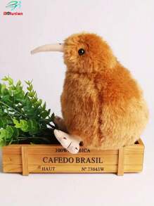 Molutian 20 厘米/7.87 英寸栩栩如生的奇异鸟毛绒玩具奇异鸟填充动物软玩具栩栩如生的毛绒鸟可爱毛绒绒的玩偶礼物，适合男孩女孩青少年成人生日节日礼物 - 彩色 - 查看 9