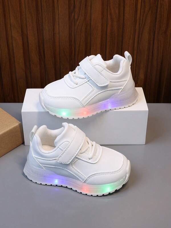 1 Pair Kids Outdoor Sport Shoes, Boys/Girls Toddler Antislip Sneakers, Comfortable Baby Tennis Shoes