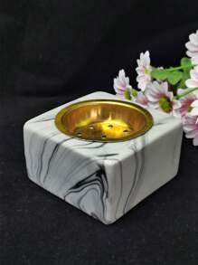 1 件手工陶瓷香炉，复古方形檀香香薰机，用于空气净化，时尚陶瓷工艺品家居装饰，适合瑜伽、冥想和日常使用 - 彩色 - 查看 9