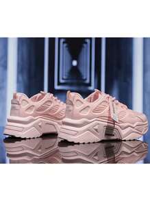 Women's Sports Shoes Breathable Tennis Shoes - 粉色 - 查看 5