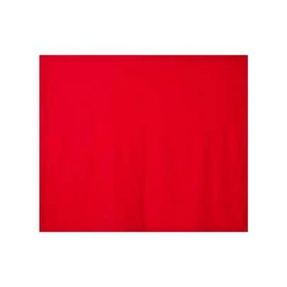 Gildan Heavy Blend Fleece Stadium Blanket (Red) - 271gsm 50% Cotton/50% Polyester