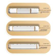 Bidirectional Sliding Plastic Wrap Cutter, Disposable Plastic Wrap Slicer For Kitchen And Dining Room - Black - View 4