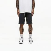 Good for Nothing Dream Forever Washed Black Shorts - Vintage Black - View 1