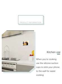 5pcs Silicone Suction Cup Cell Phone Back Anti-Slip Sticker Adhesive Strong No Trace Does Not Fall Off 24 Grains Of Silicone Cell Phone Suction Cups, Suitable For Outdoor Travel Photography, Indoor Make-Up, Catching Up With The Drama, The Best Gift For The Lady, Cell Phone Bracket Suction Cups, Home And Living Supplies - Multicolor - View 8