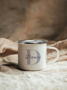 1 szt. 350 ml spersonalizowany ceramiczny kubek z imieniem, emaliowany kubek z możliwością personalizacji imieniem, DIY kubek na wodę, sok, mleko, mrożoną kawę - prezent dla przyjaciół, rodziców, kolegów z klasy, dekoracja świąteczna łatwa do czyszczenia, wykwintny, wysokiej jakości niestandardowy, spersonalizowany, wyjątkowy idealny prezent dla niej, chłopaka, dziewczyny, taty, mamy, rodziny, przyjaciół, syna, córki, uczniów szkół