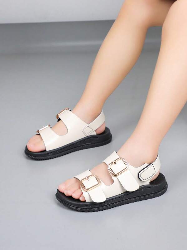 Sandalias deportivas casuales, de moda y lindas para niñas