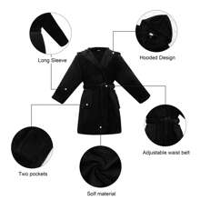 Children's Bathrobe Female Autumn And Winter Absorbent Girl's Cloak New Baby Bath Towel Bathrobe Winter Can Be Worn In Autumn