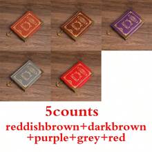 1 Copy/2 Copies/3 Copies/5 Copies/6 Copies/Gift Box Set/Vintage Soft Leather Hardcover Notebook With 200 Pages. It Features A Hollow-Out Design On The Cover, A Satin Ribbon Bookmark, An Anchor Decoration, Metal Edges For Fixation, And Eye-Protecting Paper. It Is Suitable For Office Business, Campus Life, Daily Use And As A Holiday Gift. It's A High-Quality Office Meeting Notebook, Diary, Journal And Record Book.