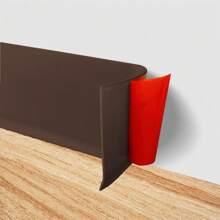 1 st 2m/78,74in Flexibele Basisplaat Vormige Decoratieve PVC Zelfklevende Afpelbare Muurplint Rubberen Muurplint