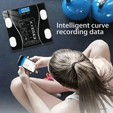 Intelligent Electronic Scale, Weighing Scale, Body Fat Scale, Fat Scale, Bathroom Scale, Household Small Weighing Scale.
