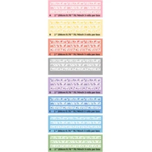 3pcs Washi Tape Set, Decorative Scrapbooking Adhesive Tapes For DIY Planner, Card Frame, Sticker - Multicolor - View 2