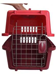 Fancy Pets Dog Carrier Gallery Small Size Wine Color - 紫色 - 查看 6