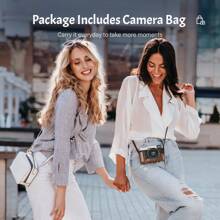 STUOGYUM STUOGYUM 4K Digital Camera, 48MP Vlogging Camera , 16X Digital Zoom, Auto Focus, Anti-Shake Video Camera With Viewfinder Flash & Vlog Livestream Webcam , 2.8inch Large Screen Photography Travel Selfie Camera DC202 With 32G TF Card And One Large 1050mAH Battery Household Professional Camera Suitable For Gifts. (Black/Brown)