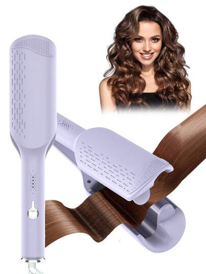 GENAI Hair Curler, Professional Automatic Curling Iron,4 Temperature & More Heating Modules With Fast Heating For Lasting Beach Waves,The Perfect Gift For Friends And Family.