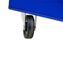 24.4" Rolling Tool Chest, 5-Drawer Tool Box Organizer W/Lockable Wheels & Sliding Drawers & Detachable Top & Adjustable Shelf, Tool Storage Cabinet For Garage Workshop(RED) - 藍色 - 查看 11