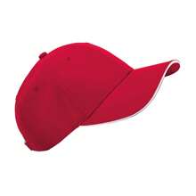 Team SportsTech Baseball Cap (Classic Red/White) - Red - View 2