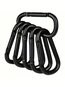50/30/20/15/5/3pcs Aluminum Alloy Carabiners Spring Door Keychains For Outdoor Camping Hiking - Heavy Duty Accessory Carabiner Set Travel Essentials - Multicolor - View 1