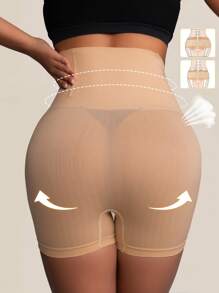 1 Pc Seamless High Waist Tummy Control Panties Underwear Shaping Panties Waist Trainer Body Shaper Shorts Slimming Sheath Woman Flat Belly Hip Butt Lifter Briefs Panty Women Underwear Shapewear