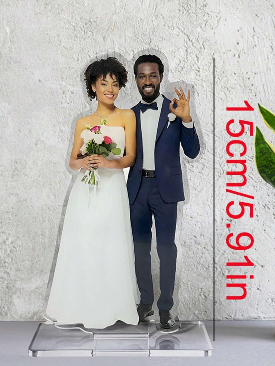 定制亚克力相框，婚礼纪念品，个性化亚克力纪念物，周年纪念礼物，送给特别之人的完美纪念品，个性化照片立牌，婚礼、生日、圣诞节、情人节、周年纪念日、母亲节、父亲节、宠物纪念、新年及其他场合的理想礼物，永恒的爱