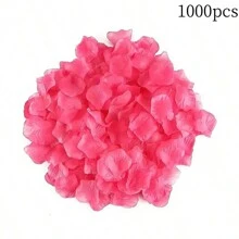 500/1000/2000 片玫瑰花瓣适合浪漫之夜婚礼派对装饰、情人节求婚装饰花瓣、假玫瑰、人造玫瑰花瓣装饰 - 彩色 - 查看 26