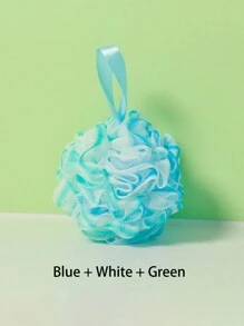 1pc Vacuum Compression Bath Flower, Exfoliating Shower Puff, Bathing Pouf