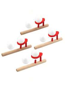 4pcs-Floating Blow Pipe Balls Game Toys, Blowing Pipe Whistles Balls Toys, Classic Stress Reliever Balance Blowing Toys,Fun Floating Blow Pipe Balls,,Party Atmosphere Adjusting Toys,Party Gifts