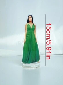 Customized Acrylic Photo Stand, Personalized Photo Gift, Unique Memorabilia, Birthday, Anniversary Gift, Multi-Functional, Anti-Mold, Decorative, Exquisite, High-Quality, Cute, Modern, Customized, Unique, Personalized, Ideal Gift For Boyfriend, Dad, Mom, Family, Friends, Son, Daughter, Kids, Suitable For Kitchen, Dining Room, Bedroom, Office, Living Room, Home, Garden - Round Bottom Sign - View 11