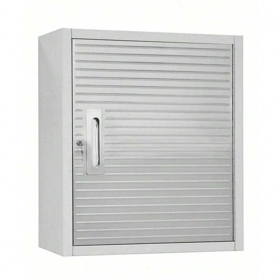 UltraHD Heavy-Duty Lockable Wall Storage Cabinet With Stainless Steel ...
