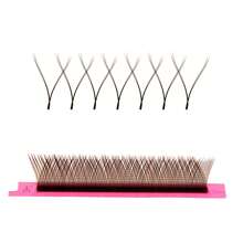 FADVAN Fadvan Brown YY Shape Lashes 0.07 Faux Mink C/D/L 8-15mm Natural Soft Brazilian Eyelash Premade Volume Fan Lashes Extension,Professional Eyelash Grafting,Lash Tech Supplies Lash Clusters,Eye Lash Clusters,Individual Eyelashes,Lashes,Fake Lashes