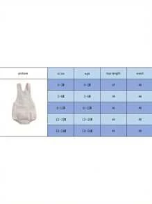 Infant Baby Girl Boy Romper Bodysuit Striped Sleeveless Jumpsuit Overalls One Piece Outfit Summer Clothes - màu xanh lá - Xem 6