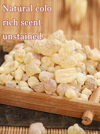 6g/15g/25g/50g，乳香，天然野生，无化学添加剂，熏香，高品质，天然油树脂，木香，可与香薰炉一起使用，净化空气，去除异味，舒缓神经，帮助睡眠，舒缓情绪