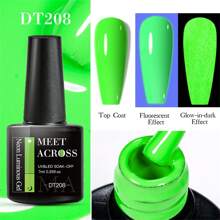 7ml Luminous Gel Nail Polish Fluorescent Neon Glow-In-Dark UV LED Nails Gel Soak Off Gel Varnish Nail Art Gel For Manicure - Multicolor - View 15