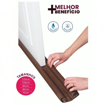 Protetor de Porta Veda Porta Impermeavel contra Insetos e Poeiras 50 A 120 cm
