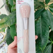 Premium Qualität großer rosa Makeup-Pinsel, weiche & glatte Textur, elastisch, Aluminium-Zwinge haltbar & verformungsresistent, angenehm zu halten