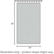 1 bucată perdea de duș pentru baie EVA 3D transparentă cu design ochi de pisică, dimensiune 180cm X 180cm Decor baie pentru casă - Violet - Vizualizare 2