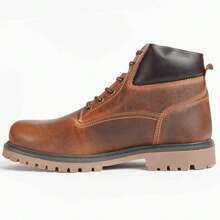 Purapiel Comfortable Leather Lace-Up Boot Botiel Delivery 24/72H To Spain (Peninsula)✅ - Brown - View 4