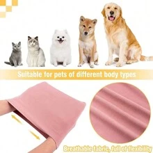 Paraorecchie per toelettatura di cani, che riducono il rumore, ad alta elasticità, morbidi, caldi, per alleviare lo stress, accessorio per cani che copre orecchie e testa, resistente al vento, con cancellazione del rumore, fascia calda per cani