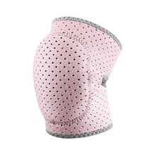 1 件透气护膝，厚海绵保护，涤纶和氨纶面料，舒适运动服装备适合跑步、瑜伽和舞蹈训练健身房配件膝盖支撑运动护膝健身房护膝