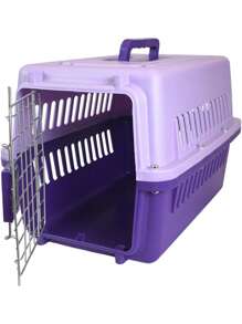 Fancy Pets Transportadora para Perros Gallery Tamaño Chico Color Morado - Morado - Ver 4