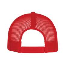 Beechfield Unisex Adult Snapback Trucker Cap (Classic Red/White)