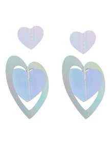 (3m/gói) Hoa tình yêu 3D nhiều màu sắc treo trang trí tiệc cưới sinh nhật ngày lễ tình nhân hoa treo trang trí - bản giao hưởng - Xem 4