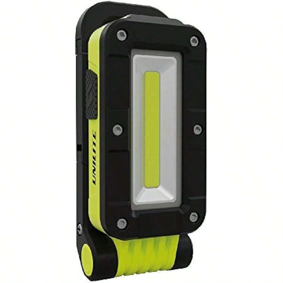 Unilite SLR-500 USB Rechargeable High Power LED Folding Portable Work Task Light | 500 Lumen | Strong Magnetic Base | Integrated LED Torch 300 Lumen | Car Air Freshener Promo - as pic - View 1