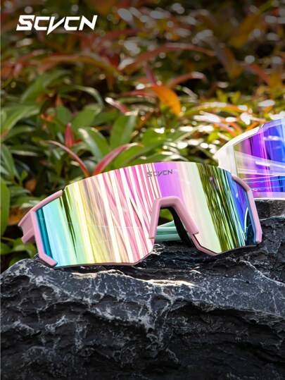 SCVCN Gafas de ciclismo para mujer SCVCN, gafas deportivas para ciclismo, equitación, carreras, aptas para campamento, golf, béisbol, bicicletas de montaña y de carretera