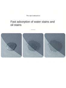 1pc Dark-Colored Minimalist Style Diatomite Technology Flocked Kitchen Mat. Highly Absorbent, Stain-Resistant, Anti-Slip And Easy To Clean. Can Be Used As Kitchen Mat, Dining Room Mat, Hallway Mat, Laundry Room Mat, Or For Room Decor. - Black and White - View 9