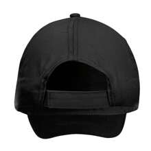 Result Cotton Cap (Black) - 190gsm 100% Cotton - Black - View 2