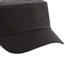 Result Urban Trooper Lightweight Cap (Black) - 190gsm 100% Cotton - Black - View 2
