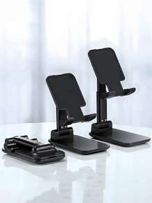 Supporto multifunzionale per telefono cellulare pieghevole, telescopico, regolabile in altezza e ruotabile. Supporto per telefono cellulare con base pieghevole regolabile per desktop. Può essere usato come supporto per lo streaming dal vivo, supporto per tablet da comodino e supporto portatile per telefono cellulare. Compatibile con .